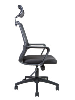 Изображение кресло norden бит черный пластик черная ткань